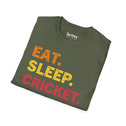 EAT. SLEEP. CRICKET. REPEAT.