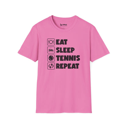 Eat Sleep Tennis Repeat