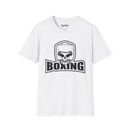 Boxing Sport Skull with Helmet