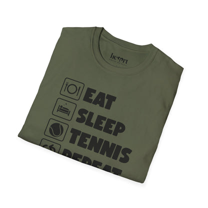 Eat Sleep Tennis Repeat